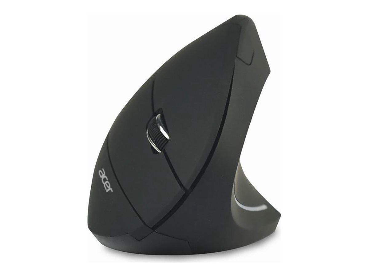 Acer Vertical Ergonomic Mouse, Retail pack, Wireless, 2.4 GHz, Black