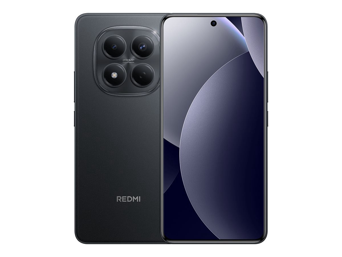 Redmi, Note 15 Pro, Black, 6.77 ", AMOLED, 1080 x 2392 pixels, Mediatek, Internal RAM 8 GB, 256 GB, Dual SIM, 4G, Main camera resolution 200+8+2 MP, Secondary camera resolution 32 MP, Android, 15, 6500 mAh