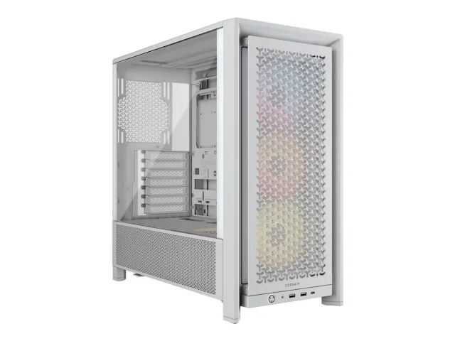 Corsair PC Case | Frame 4000D RS ARGB Modular | White | Mid-Tower