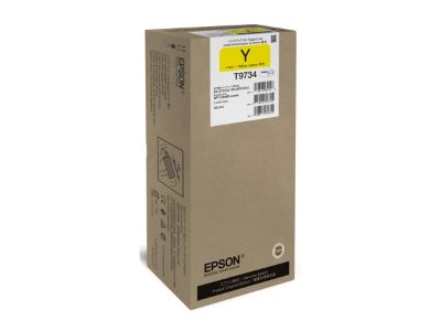 Epson WF-C869R Yellow XL Ink Cartrige WorkForce Pro T97340N, Epson Epson DURABrite Pro, T97340N, Epson T9734 - XL size - yellow - original - ink pack, Ink cartridge, Yellow