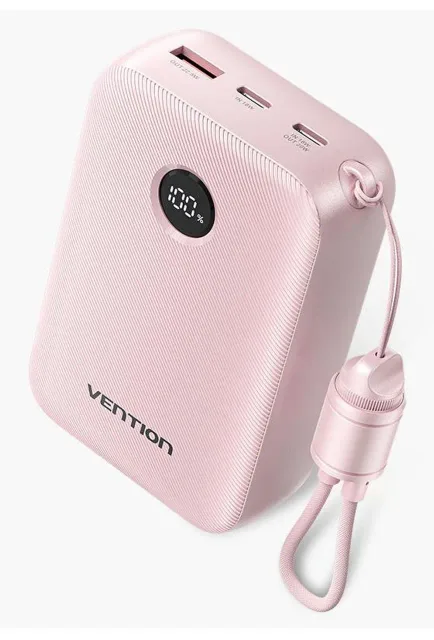 POWER BANK USB 20000MAH 22.5W/PINK FKBP0-C VENTION