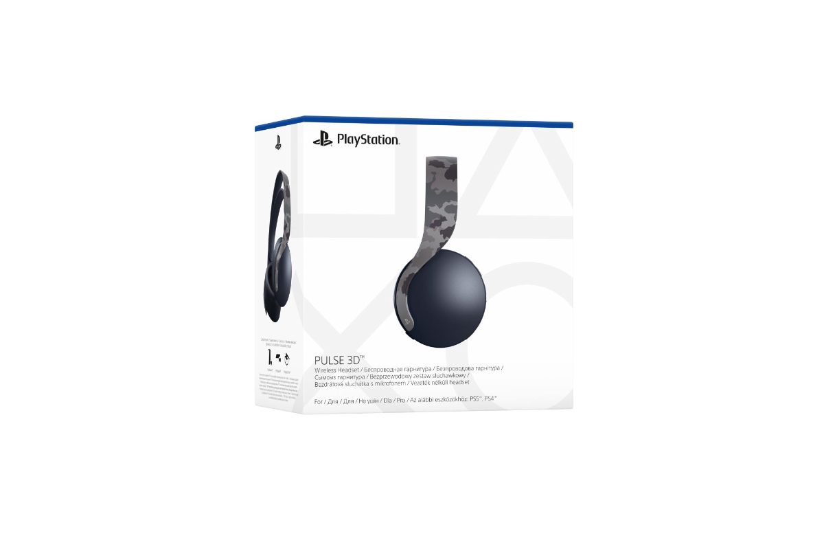 HEADSET WRL PULSE 3D /PS5/GREY CAMO 711719406990 SONY