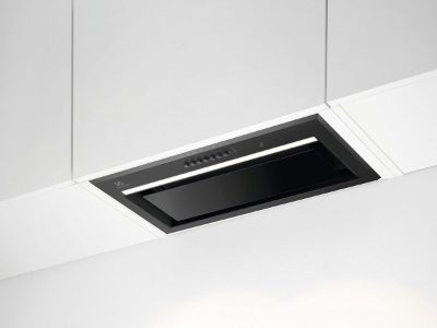 Electrolux tvaika nosūcējs (iebūv.), melns, 54 cm