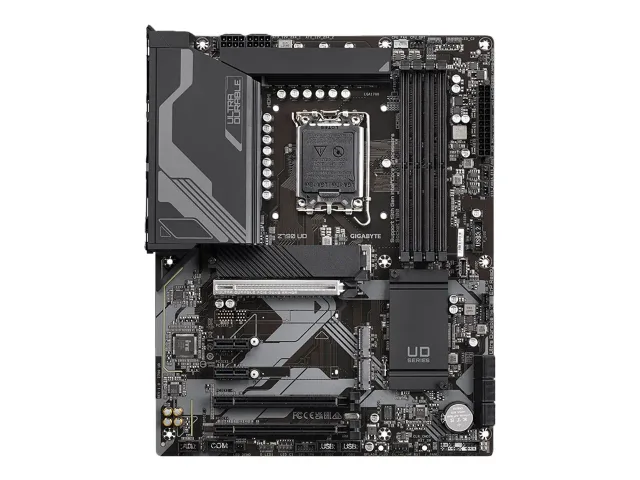 Gigabyte Z790 D | Processor family Intel | Processor socket  LGA1700 | DDR5 | Supported hard disk drive interfaces SATA, M.2 | Number of SATA connectors 6