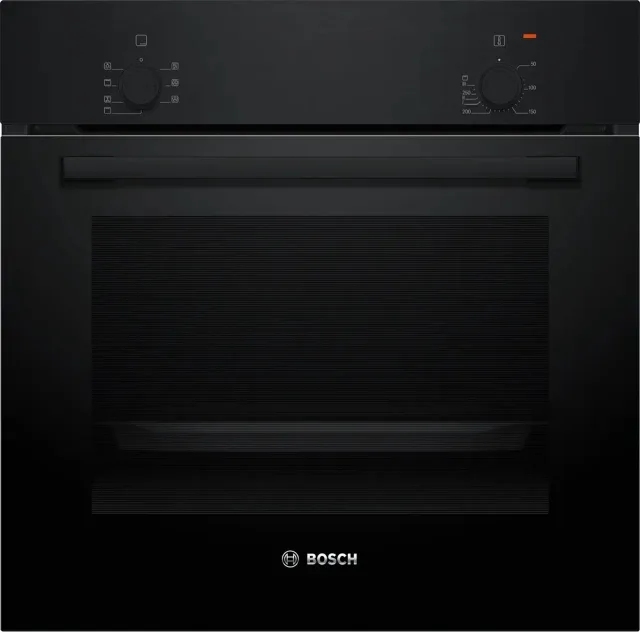 Bosch Oven | HBF010BA1 | 66 L | Electric | Manual | Knobs | Height 59.5 cm | Width 59.4 cm | Black
