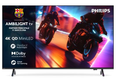 Philips 4K Ambilight TV, 75MLED920/12, 75", Smart TV, TITAN OS, 4K UHD, Black