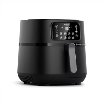 Philips karstā gaisa katls XXL, 7.2l 2000W, melns