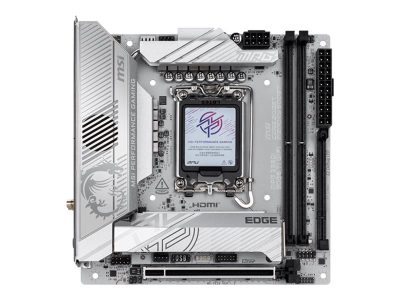MSI MPG Z890I EDGE TI WIFI, Processor family Intel, Processor socket LGA1851, Supported hard disk drive interfaces SATA, M.2, Number of SATA connectors 2