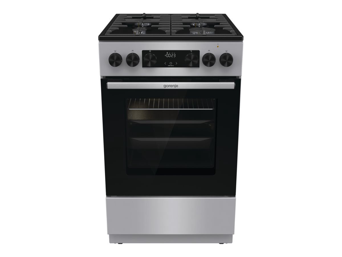 Gorenje Cooker, GK5C42SF, Hob type Gas, Oven type  Electric, Grey, Width 50 cm, Depth 59.4 cm, 70 L