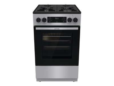 Gorenje Cooker, GK5C42SF, Hob type Gas, Oven type  Electric, Grey, Width 50 cm, Depth 59.4 cm, 70 L