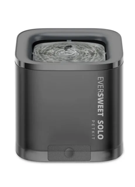 PETKIT | Smart Pet Drinking Fountain | Eversweet Solo | Capacity 1.8 L | Filtering | Material Plastic | Grey