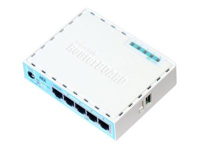 Mikrotik Wired Ethernet Router (No Wifi) RB750Gr3, hEX, Dual Core 880MHz CPU, 256MB RAM, 16 MB (MicroSD), 5xGigabit LAN, USB, PCB and Voltage temperature monitor, Beeper, IP20, Plastic Case, RouterOS L4, MikroTik, Ethernet Router hEX, RB750Gr3, No Wi-Fi, Ethernet LAN (RJ-45) ports 5, Mesh Support No, MU-MiMO No, No mobile broadband, 1, 12 month(s)