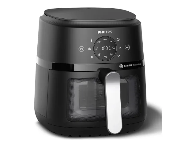 Philips Airfryer | NA221/00 2000 series | Power 1500 W | Capacity 4.2 L | Rapid Air technology | Black/Silver