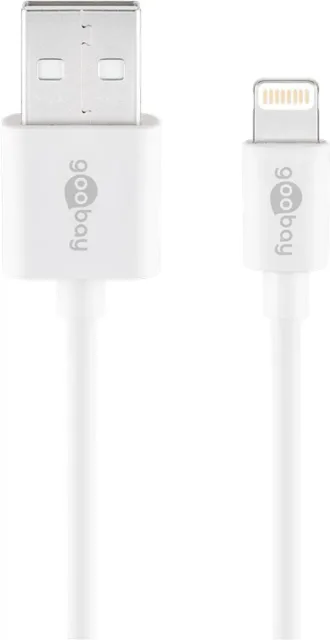 Goobay | Lightning USB charging and sync cable | 54600 | USB-C to Lightning Apple Lightnin male (8-pin) | USB 2.0 male (type A)