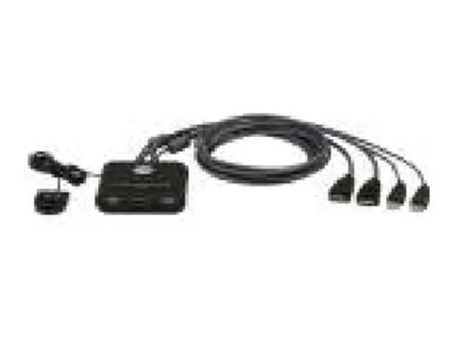 Aten | 2-Port USB FHD HDMI Cable KVM Switch | CS22HF