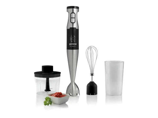 Gorenje Hand blender | HBX1000E | Hand Blender | 1000 W | Jar material Plastic | Jar capacity 0.5 L | Black