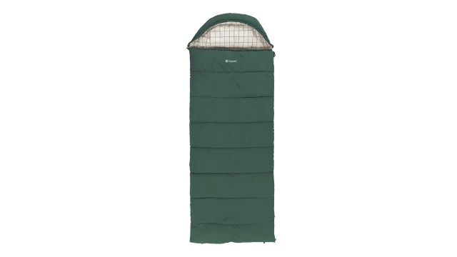 Outwell Camper Prime | Sleeping Bag | 235 x 90 cm | 2-way L-shape open-end with auto lock