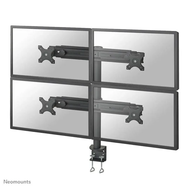 TV SET ACC DESK MOUNT BLACK/19-27" FPMA-D700D4 NEOMOUNTS