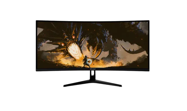 Arozzi | Nova | 34 " | VA | QHD | 21:9 | 165 Hz | 1 ms | 3440 x 1440 pixels | 350 cd/m² | HDMI ports quantity 2 | Black