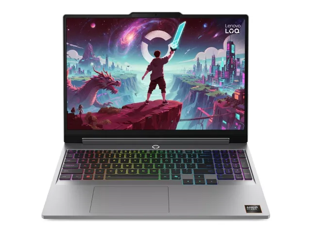 Lenovo | LOQ Essential 15ARP11 | Luna Grey | 15.6 " | IPS | FHD | 1920 x 1080 pixels | 144 Hz | Anti-glare | AMD Ryzen 7 | 170 | 16 GB | SODIMM DDR5 | NVIDIA GeForce RTX 5060 | GDDR7 | 8 GB | Windows 11 Home | 802.11ax | Bluetooth version 5.2 | Keyboard language US international | Keyboard backlit | Warranty 24 month(s) | Battery warranty 12 month(s)
