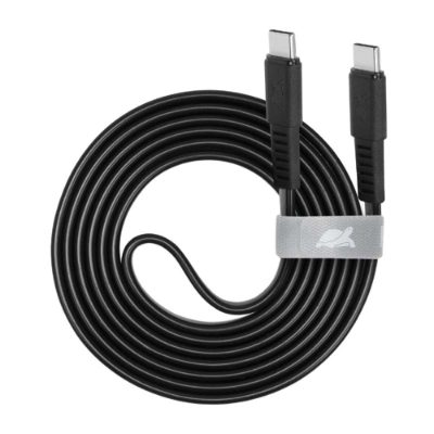 CABLE USB-C TO USB-C 1.2M/BLACK PS6005 BK12 RIVACASE
