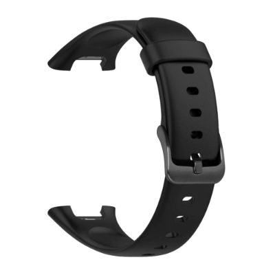 Silicone Strap for Xiaomi Mi Smart Band 7 Pro, Black