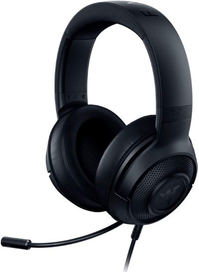 Razer Kraken X Lite Gaming Headset, Wired, Microphone, Black, Razer, Kraken X Lite, Wired, Gaming Headset, Over-Ear