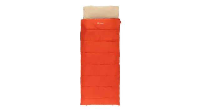 Outwell Contour Lux | Sleeping Bag | 220 x 85 cm | 2-way L-shape open-end with auto lock