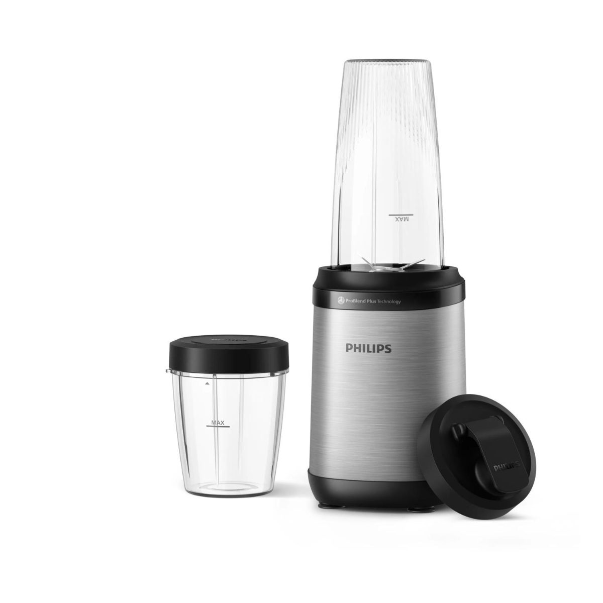 Philips Blender, HR2765/00, Tabletop, 800 W, Jar material Tritan Plastic, Jar capacity 0.7 + 0.5 L, Ice crushing, Silver