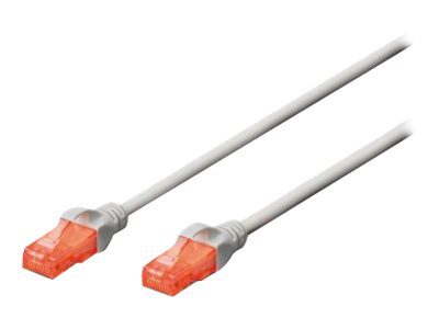 CAT 6 U-UTP, Patch cord, PVC AWG 26/7, Yellow, 2 m, Modular RJ45 (8/8) plug