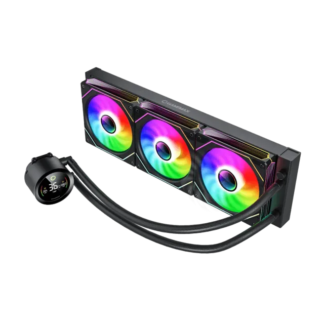 Gamemax CPU Liquid Cooler | ICEBURG 360 DIGITAL BK | Black