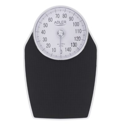 Mechanical Bathroom Scale, AD 8177, Maximum weight (capacity) 150 kg, Accuracy 1000 g, Black