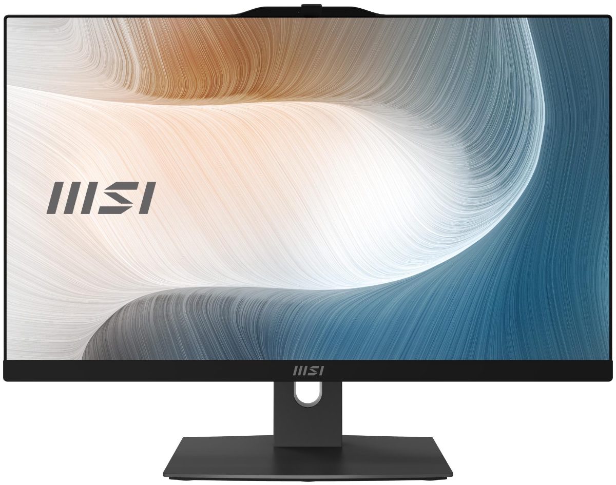 Monoblock PC, MSI, CPU Intel, Intel Core 5, 120U, RAM 16 GB, DDR5-SDRAM, Screen 23.8 ", 1920 x 1080 pixels, Storage 512 GB, SSDs 512 GB, Not available, On-board graphics Yes, Intel® Graphics, Black, OS Windows 11 Pro, MODERNAM242P1M-2274EU