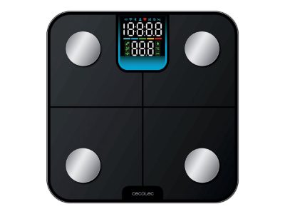 Cecotec Bathroom scales, Surface Precision HealthySmart, Maximum weight (capacity) 180 kg, Body Mass Index (BMI) measuring