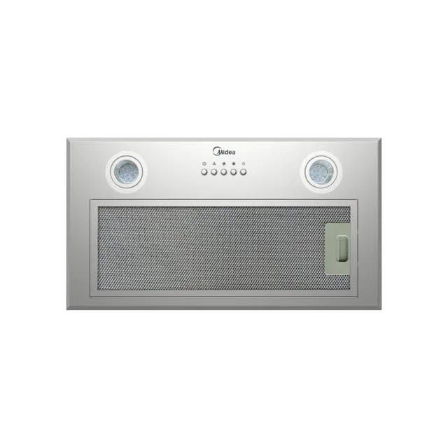 Midea Hood | MCI606 | Built-in | Energy efficiency class C | Width 52 cm | 610 m³/h | Mechanical | LED | Stainless steel