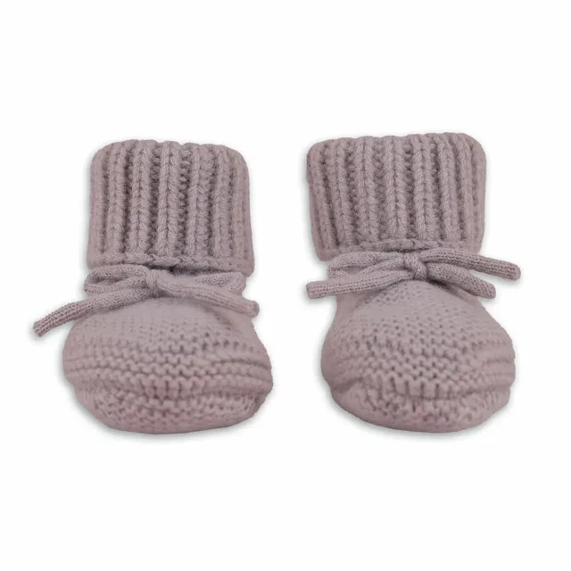 Lodger Slipper Merino vilnas čībiņas, Rose, 0-6m