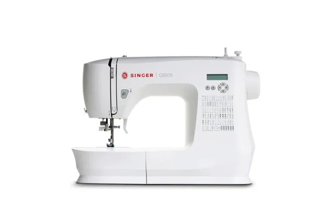 Singer | Sewing Machine | C5605 | Number of stitches 80 | Number of buttonholes 6 | White