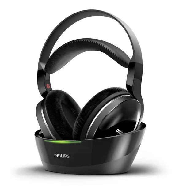 Prece ar bojātu iepakojumu- PHILIPS bezvadu austiņas, melnas