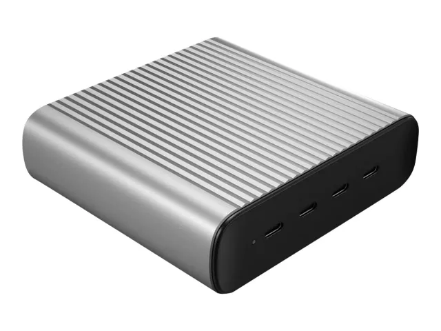 Hyper | HyperJuice 245W 4 USB-C PD Port GaN Charger, EU/UK Cord