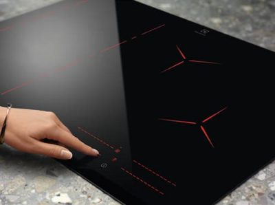 Electrolux indukcijas plīts virsma