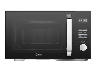 Midea Microwave oven, MAG25XF, Free standing, 800 W, 25 L, Grill, Black
