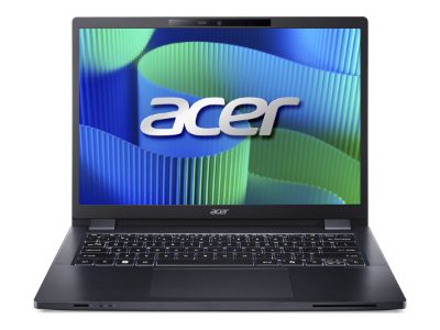 TravelMate TMP414-53-G2-TCO-585Q, Slate blue, 14 ", WUXGA, 1920 x 1200 pixels, Intel Core 5, 120U, 16 GB, DDR5, Solid-state drive capacity 256 GB, Intel Iris Xe Graphics, Windows 11 Pro, 4G, Keyboard language English, Keyboard backlit, Warranty 36 month(s)