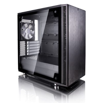 Define Mini C TG, FD-CA-DEF-MINI-C-BK-TG, Side window, Left side panel - Tempered Glass, Black, Micro ATX, ATX