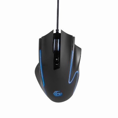 USB gaming RGB backlighted mouse, MUSG-RAGNAR-RX300, Optical mouse, Black