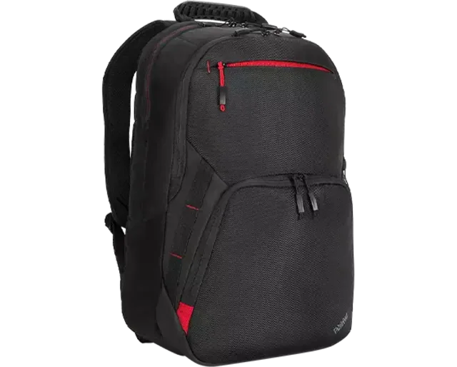 Lenovo | Essential | ThinkPad Essential Plus 15.6-inch Backpack (Sustainable & Eco-friendly, made with recycled PET: Total 28% Exterior: 60%) | Backpack | Black