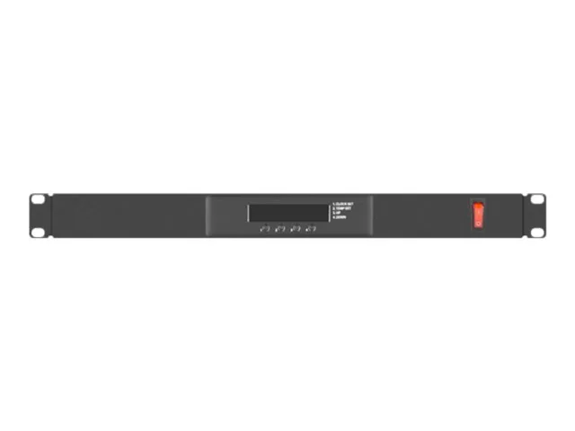 Lanberg 19" fan unit/ventilation panel with LCD 4 fans + thermostat 230V | AK-1503-B | Black