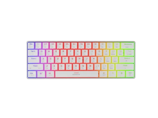 Genesis | THOR 660 G2 | Gaming keyboard | Wireless/Wired | US | Tactile | White