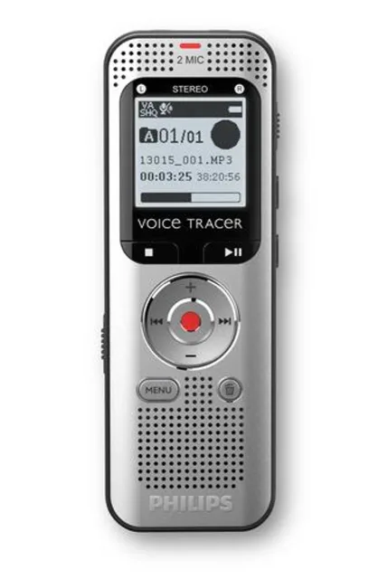 PHILIPS diktafons, 8GB, sudraba