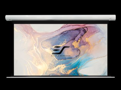 Elite Screens Electric Projection Screen, White, SKT150XHW2, Diagonal 150 ", 16:9