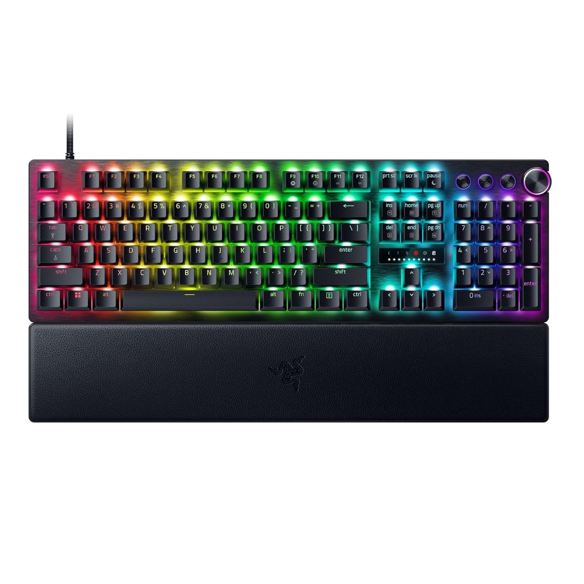 Huntsman V3 Pro, Gaming Keyboard, Wired, US, Analog Optical, Black